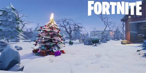First Look At The Fortnite Map Completely Covered In Snow Fortnite Intel