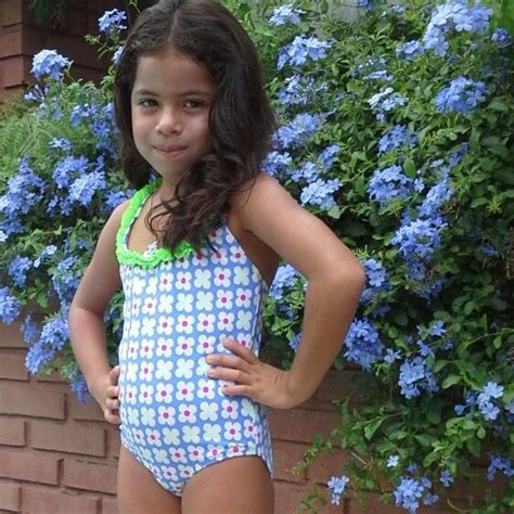 Traje De Baño Entero Para Niñas Bikinis Kids Pinterest