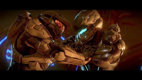 Epic Fight Scene Between Master Chief And Spartan Locke In Halo 5