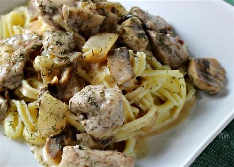 · i used this recipe with leftover pork tenderloins. Pork Stroganoff | Pork roast recipes, Leftover pork roast ...