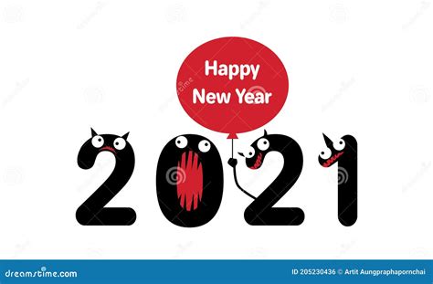 Funny 2021 Happy New Year Celebrate Party Poster Banner Cover Card