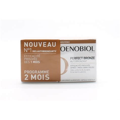 Oenobiol Perfect Bronze Autobronzant 2x30 Capsules