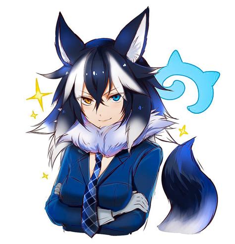 Grey Wolf Anime Wolf Girl Cat Girl Cute Neko Girl