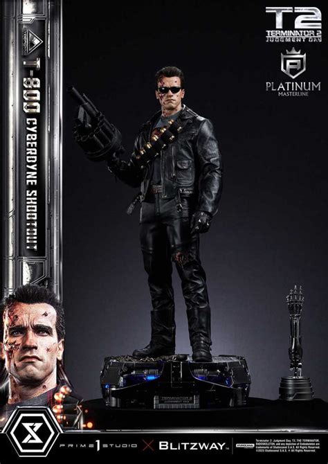 The Terminator T 800 Cyberdyne Shootout Terminator 2 Platimum