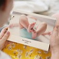 Personalised New Baby Photo Album By Clouds and Currents ...