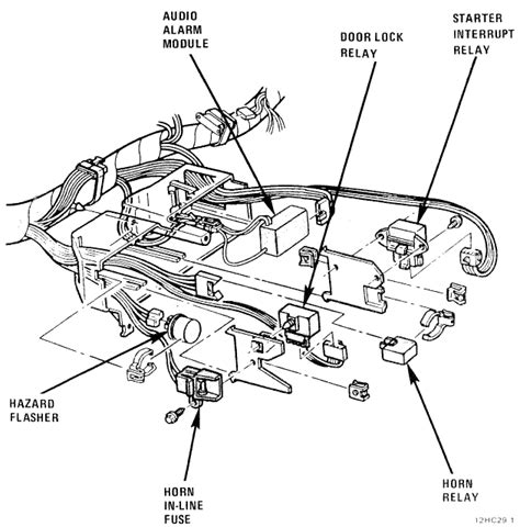 Corvette Horn Relay Location 69 Camaro Horn Relay Wiring Diagram