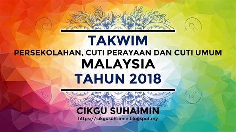 20 januari 2021 hingga 27 mei 2021. Takwim Persekolahan, Cuti Perayaan dan Cuti Umum Malaysia ...