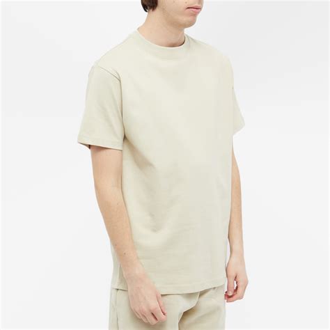 Taikan Plain Heavyweight T Shirt Cream End