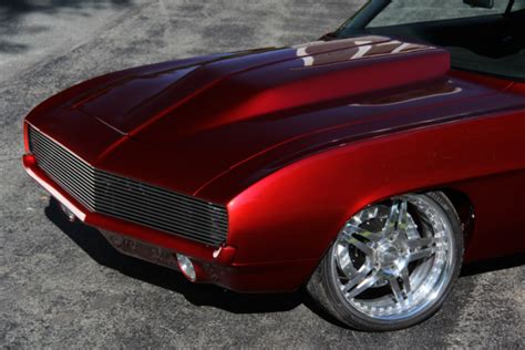 1969 Custom Camaro Candy Apple Red For Sale In Stuart Florida
