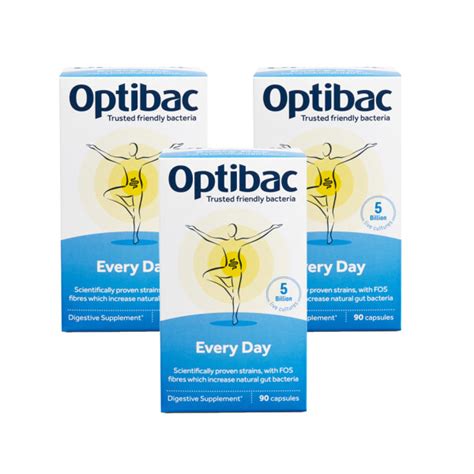 Buy Optibac Probiotics For Every Day 90 Capsules X3 Pack