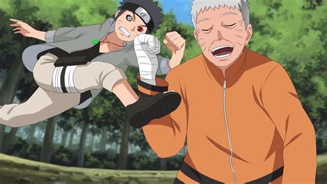 Naruto Trains His Grandson Soruto And Teaches Him A Rasengan Soruto EP YouTube