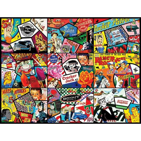 Pop Art Jigsaw Puzzle 1000 Piece This Art Movement Arrived In The United States From England