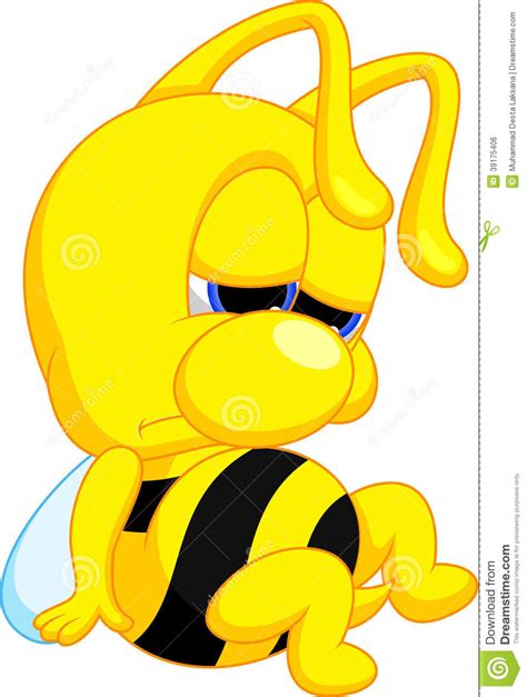 Funny Bee Cartoon Stock Illustration Image 39175406