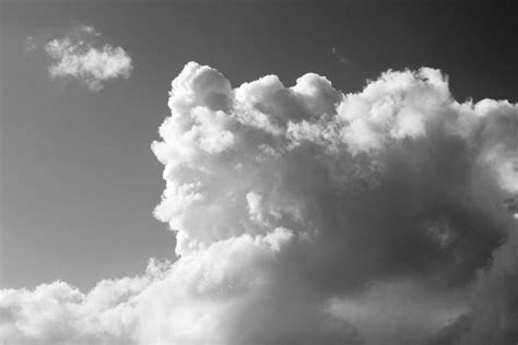 Black And White Clouds Free Stock Photo Public Domain Pictures