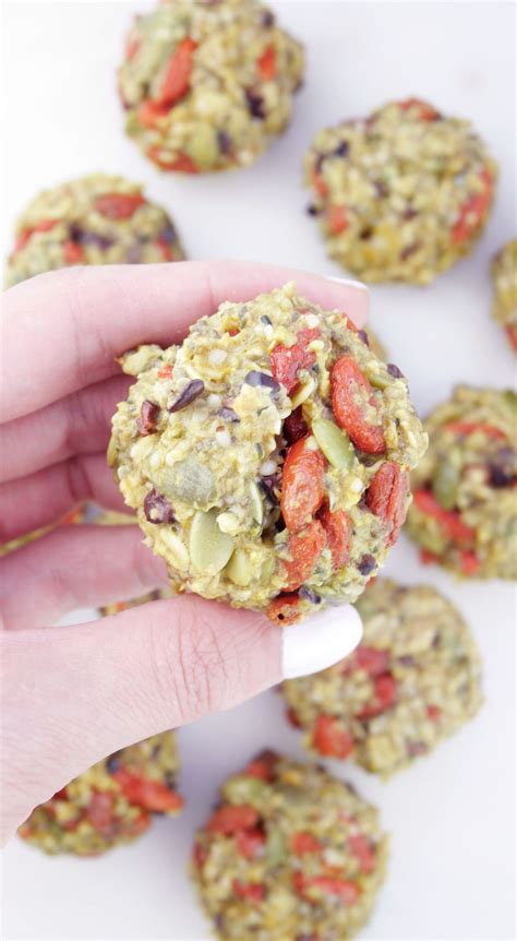 The perfect way to start your day. Superfood Breakfast Cookies | Recipe | Superfood breakfast ...