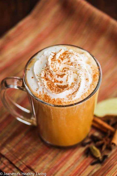 Skinny Pumpkin Chai Latte Recipe Jeanettes Healthy Living