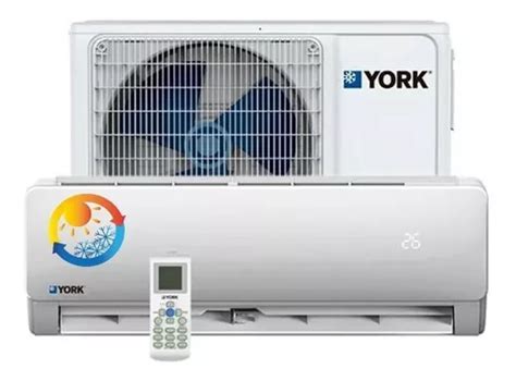 Aire Acondicionado Minisplit York Ton Inverter Frio Calor