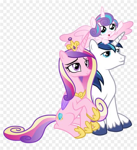 Princess Cadance And Shining Armor And Flurry Hear By Unicornalexus On