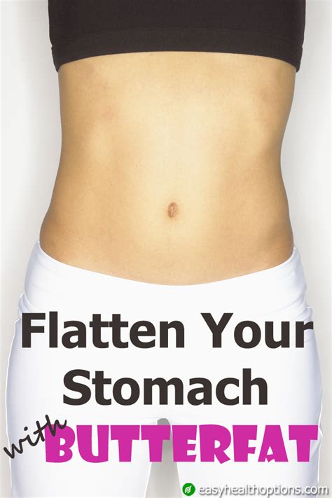 7 steps to a get flat tummy in 7 days. Flatten your stomach with ghee - Easy Health Options®