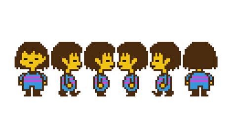 Pixilart Frisk Sprites By Anonymous