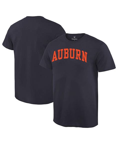 Fanatics Mens Navy Auburn Tigers Basic Arch T Shirt Macys