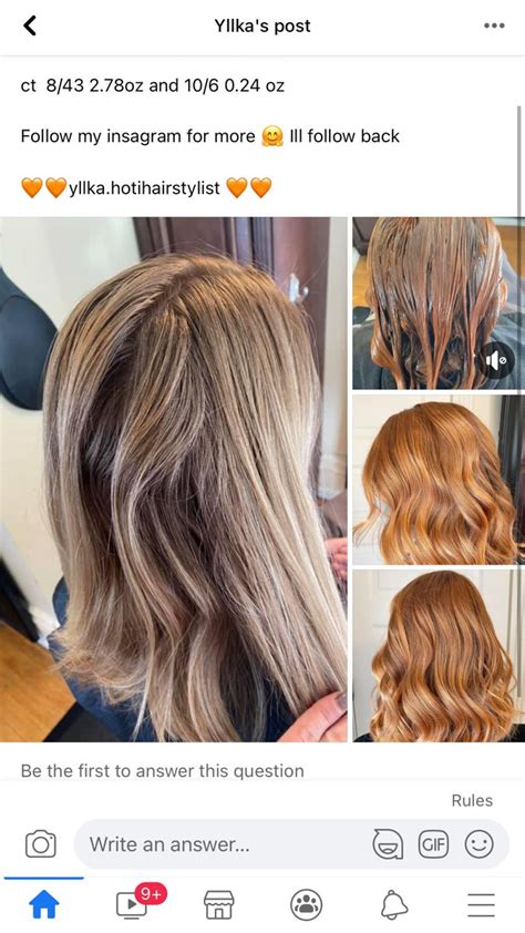 Hair Color Formulas Hair Toner Copper Hair Color Hair Tricks