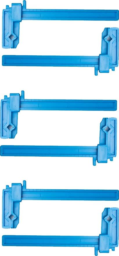 Excel Blades 3 Inch Plastic Bar Clamps Adjustable For Hobby Modeling