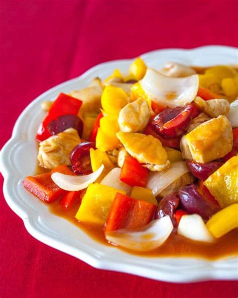 Sweet And Sour Chicken With Cherries Steamy Kitchen Recipes