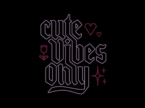 cute vibes only by dane gonzalez on dribbble