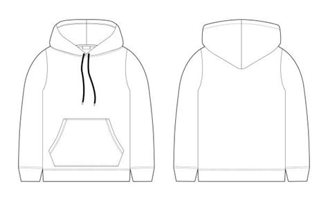 All the best hoodie drawing 34 collected on this page. Blank Hoodie Template Drawing Illustrations, Royalty-Free ...