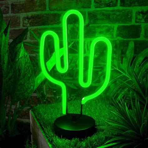 Led Neon Cactus Light