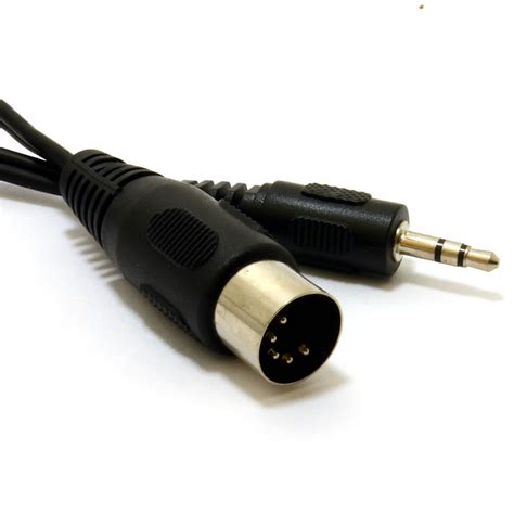 Kenable 5 Pin Din Plug To 35mm Jack Stereo Plug Audio Cable 15m