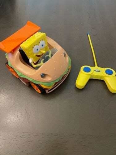 2015 Spongebob Squarepants Remote Control Rc Krabby Patty Car Wremote