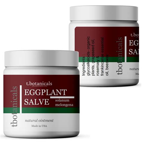 Eggplant Extract Cream For Skin Disorders Eggplant Salve B