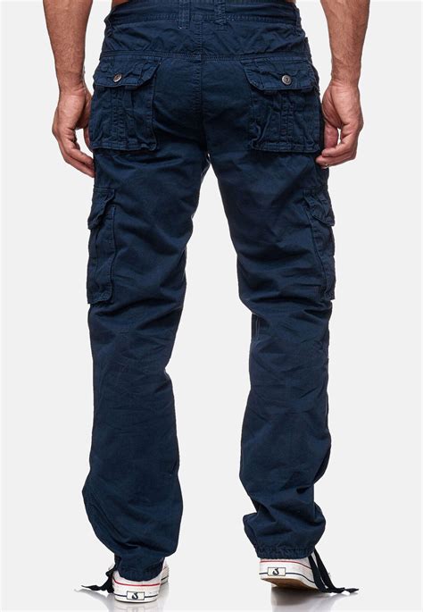 Cargo Hose Jeans Loose Fit Chinohose Cargohose Work Trousers Indy Jones