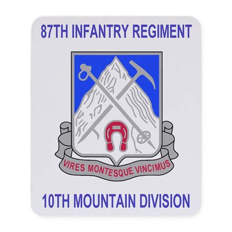 87th Infantry Regiment Mouse Pad By Linkinmall