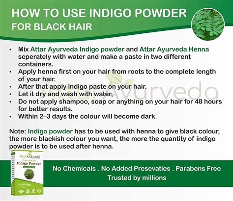 Natural Dye For Black Hair Henna Leaves Powder Indigo Leaves Powder