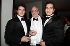Henry with father Colin Cavill and brother Charlie at the Tom Ford ...