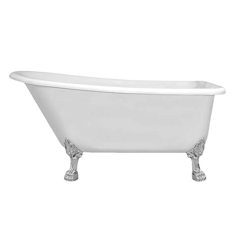 Decorating with claw foot tubs. Jade Bath Victoria 69 in. Freestanding Clawfoot Bathtub in ...