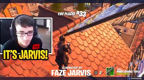 Faze Sway Got Stream Sniped By Jarvis And This Happened Fortnite Fortnite Kid Youtube Video