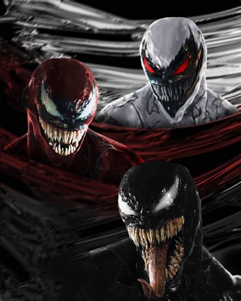 Symbiotes Only If We Had Carnage And Antivenom Spiderman Kunst Venom