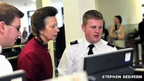 Princess Anne unveils Fleetwood Nautical College redevelopment - BBC News