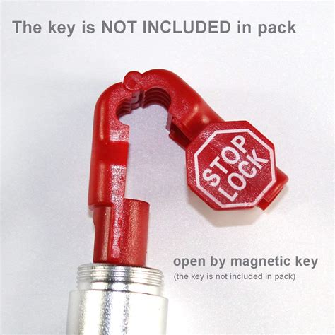 Buy Eau 100 Packs Of Peg Hook Locks Retail Shop Security Stop Lock