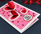 DIY Amazing Greeting Card Design for Valentine’s Day in 2020 | Homemade ...