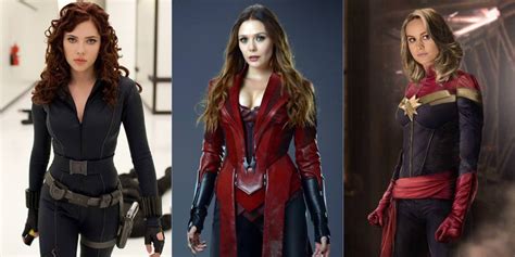 Black Widow Scarlet Witch Captain Marvel In Honor Of