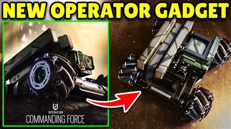 New Y8s1 Operator Gadget Is Armored Drone Rainbow Six Siege Youtube
