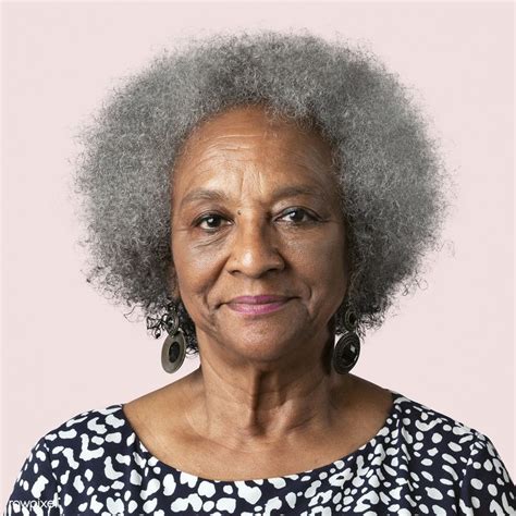 Happy Black Senior Woman Mockup Premium Image By Rawpixel Com