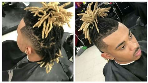 The first type the most popular haircuts for men is dreads. Taper Afro Dread Twist - Wavy Haircut