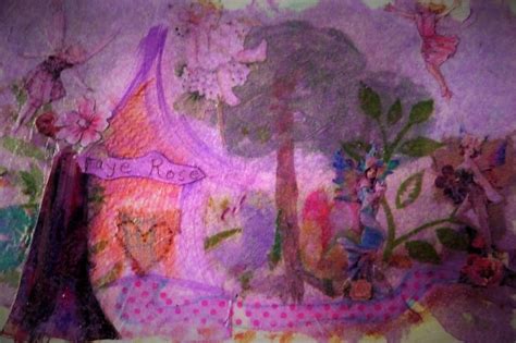 11 Fairyland Fairy Land Art Journaling Painting Art Diary Painting
