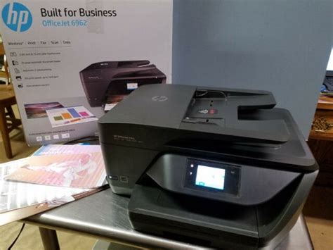 Hp Officejet 6962 Wireless Inkjet All In One Printer For Sale Online Ebay